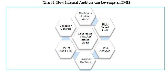 Chart 2. How Internal Auditors can Leverage an FMIS
